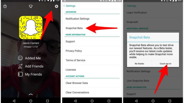 Snapchat Beta for Android 12.40.0.34 - Image 7